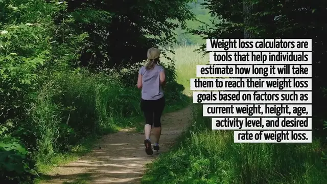 'Video thumbnail for Weight Loss Calculators How Long'