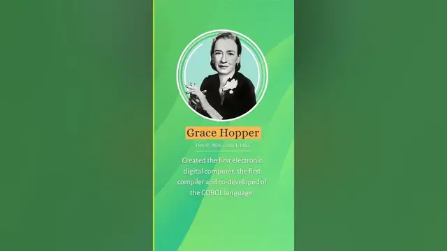 'Video thumbnail for Women in Tech: The Pioneering Female Programmers Who Shaped the Modern Computing World.'