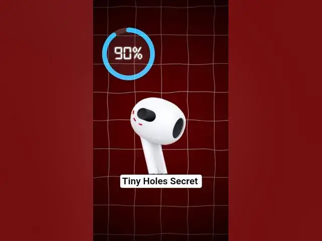 'Video thumbnail for Why Do AirPods Have Mysterious Holes'