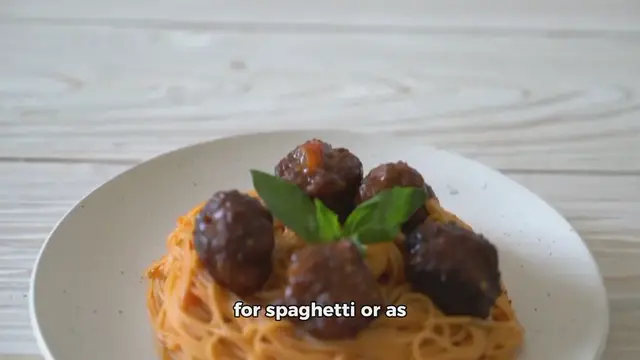 'Video thumbnail for meatball recipe'