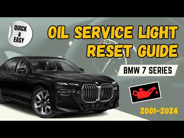 'Video thumbnail for Ultimate BMW 7-Series (E65/F01/G11/G70) Oil Service Light Reset Tutorial: Save Time & Money!'