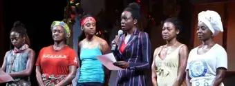 'Video thumbnail for  ECLIPSED Playwright Danai Gurira Dedicates Show to Rescued Amina Ali'