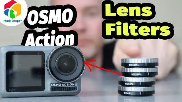'Video thumbnail for Sandmarc DJI OSMO Action Lens Filter Review plus how to remove the DJI Osmo Action lens'