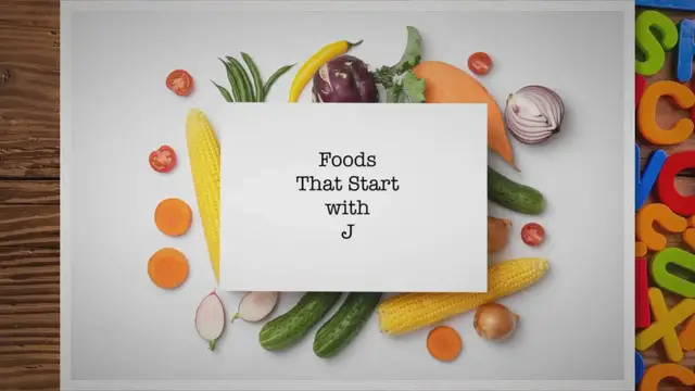 'Video thumbnail for Foods That Start with J'