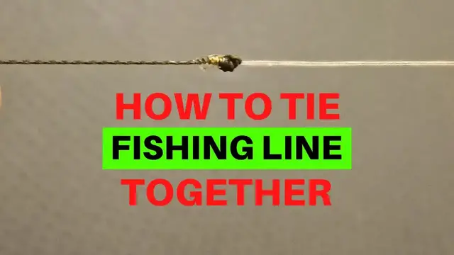 'Video thumbnail for How To Tie Fishing Line Together With The Double Uni Knot'