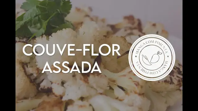 'Video thumbnail for Receita de Couve-flor Assada no Forno'