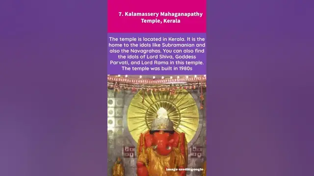 'Video thumbnail for Top 10 most famous Ganesh Temple in India'