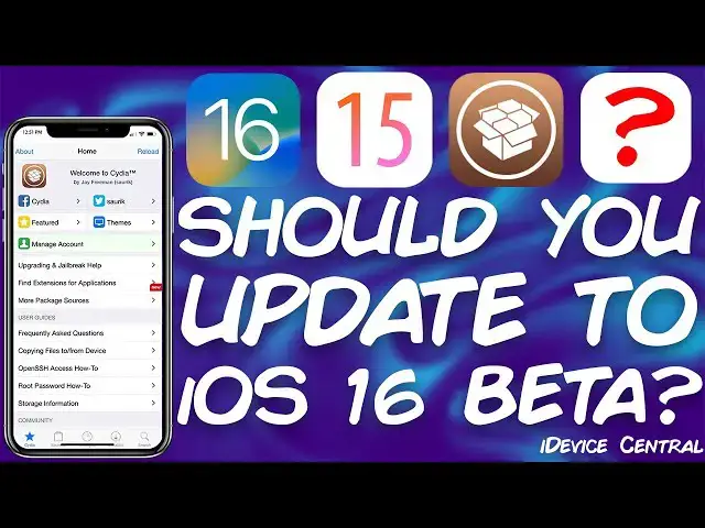 'Video thumbnail for iOS 15.0 - 15.5 JAILBREAK: Should You Stay on iOS 15 or Update to iOS 16 Beta For New Features?'