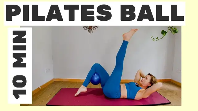 'Video thumbnail for Pilates Ball Core Workout | 10 Minute Home Workout'