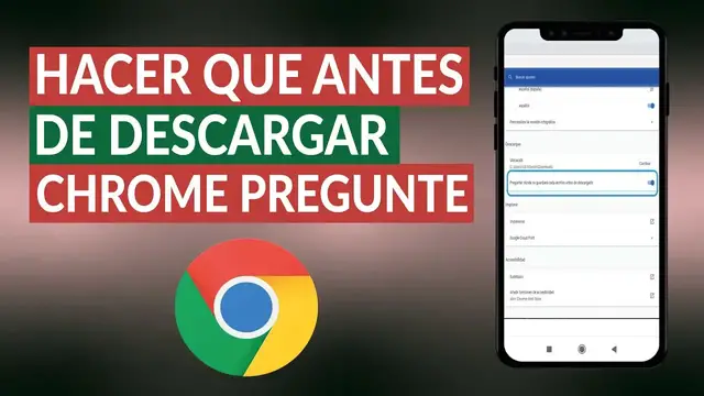 'Video thumbnail for Cómo hacer que antes de descargar CHROME pregunte donde queremos guardar'