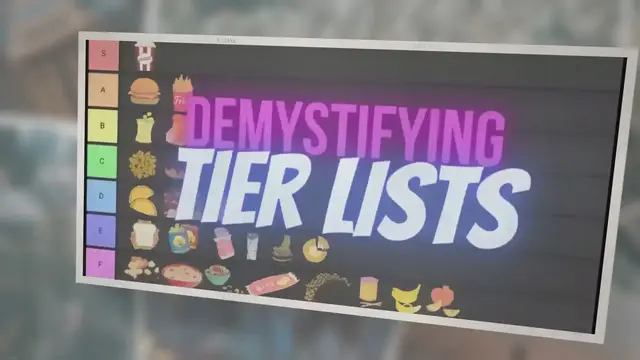'Video thumbnail for Tier List Letters Meaning – The Odd S Ranking (SABCDEF Tiers) Demystified'