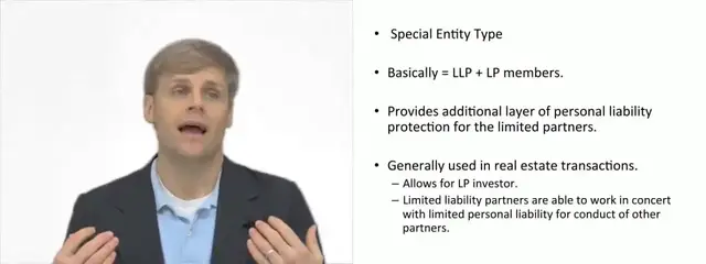 'Video thumbnail for Limited Liability Limited Partnership'