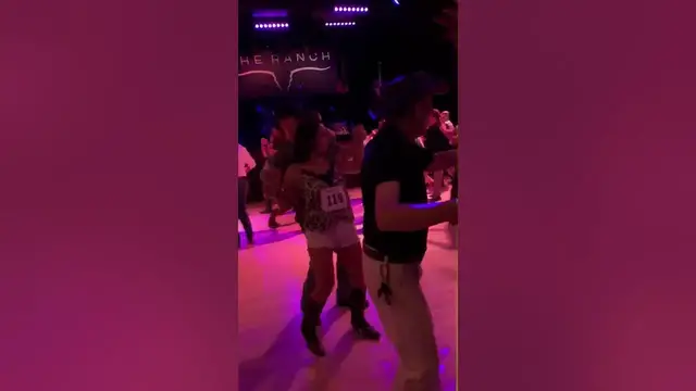 'Video thumbnail for The Cowboy Cha Cha at the Ranch's Yearly Dance Competition.'