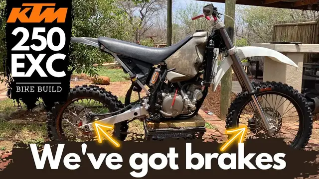 'Video thumbnail for Bleeding Brakes From Dry With a Syringe | KTM 250 EXC Bike Build Ep.7'