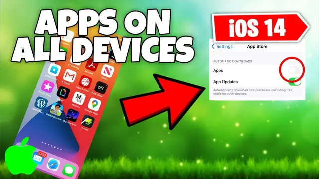 'Video thumbnail for How To Stop Apps Downloading On All iOS Devices Automatically [iPhone & iPad]'