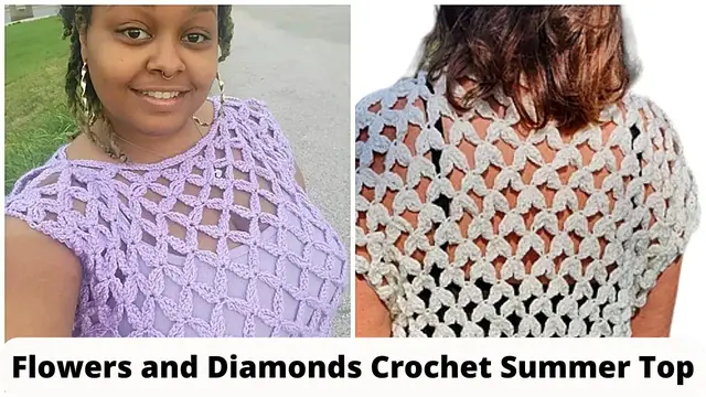 'Video thumbnail for How to Crochet Easy Crochet Summer Top/Crochet Beach Cover Up'