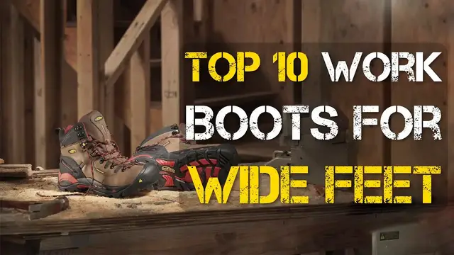 'Video thumbnail for Top 10 Best Work Boots for Wide Feet'