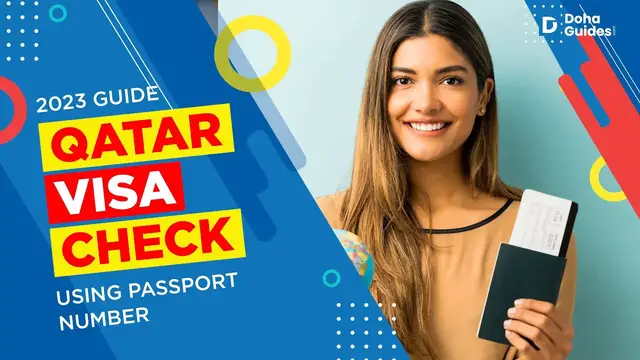 'Video thumbnail for Qatar Visa Check By Passport Number (2023) | DohaGuides.com'