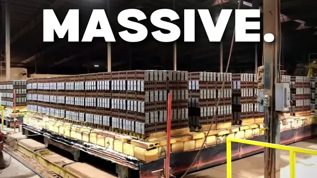 'Video thumbnail for Inside a GIANT Brick Factory - How Clay Bricks Are Made'