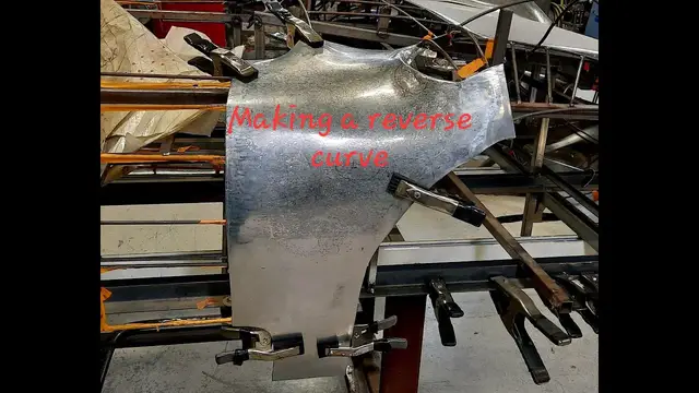 'Video thumbnail for Metalshaping: Making a reverse curve on a wireform'