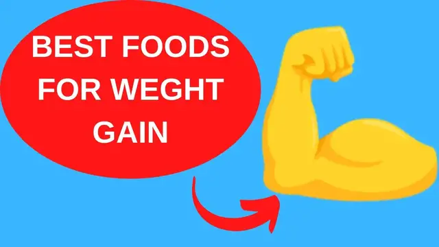 'Video thumbnail for The 8 Best Foods for Weight Gain | Muscle Gain'
