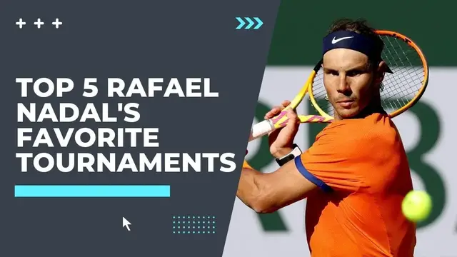 'Video thumbnail for Top 5 Rafael Nadal's Favorite Tournaments'