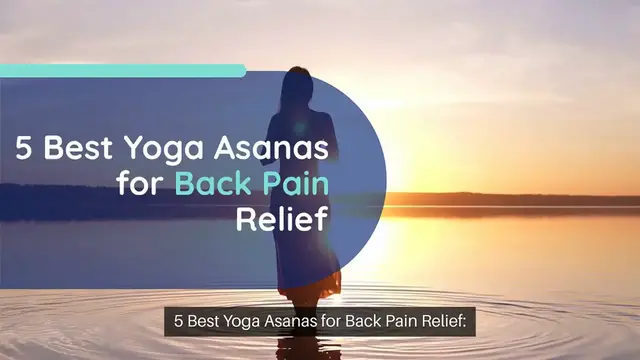 'Video thumbnail for Yoga Asanas for Back Pain Relief'