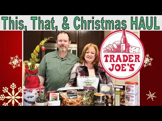 'Video thumbnail for TRADER JOE'S HAUL THIS THAT AND CHRISTMAS WITH PRICES'