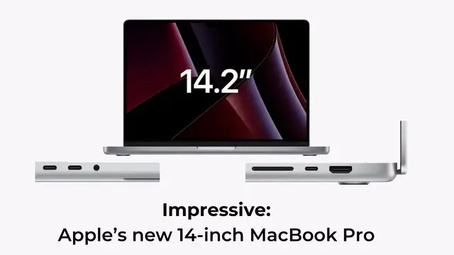 'Video thumbnail for Apple’s new 14-inch MacBook Pro is Impressive'