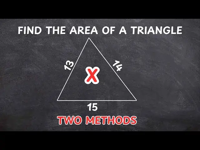 'Video thumbnail for How To Calculate the Area of a Triangle'