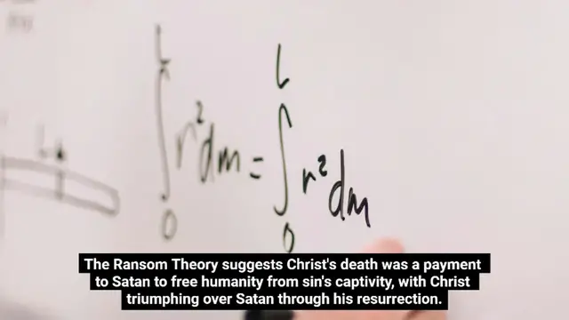 'Video thumbnail for What are the three theories of atonement?'