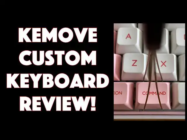 'Video thumbnail for Kemove 64/66 Key Customizable Bluetooth Mechanical Keyboard - REVIEW'