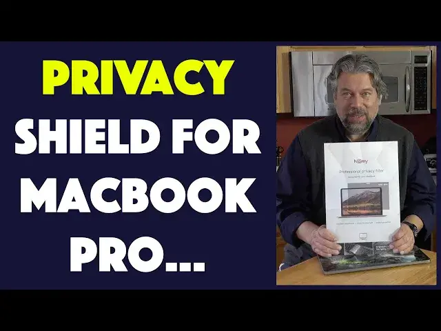 'Video thumbnail for HOMY Privacy Screen Protector for the MacBook Pro - DEMO + REVIEW'