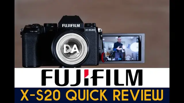 'Video thumbnail for Fujifilm X-S20 APS-C Camera Quick Review | Upgraded Battery and Video'