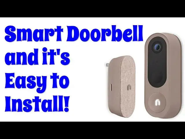'Video thumbnail for Nooie Cam Doorbell Camera -- INSTALLATION, DEMO & REVIEW'