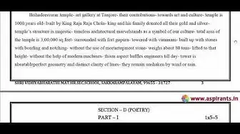 'Video thumbnail for 10th English Paper 1   Public Exam March 2019   Answer Keys'