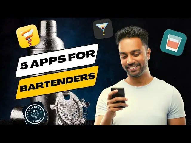 'Video thumbnail for Top 5 Must Have Apps for Bartenders 馃嵏馃摫'
