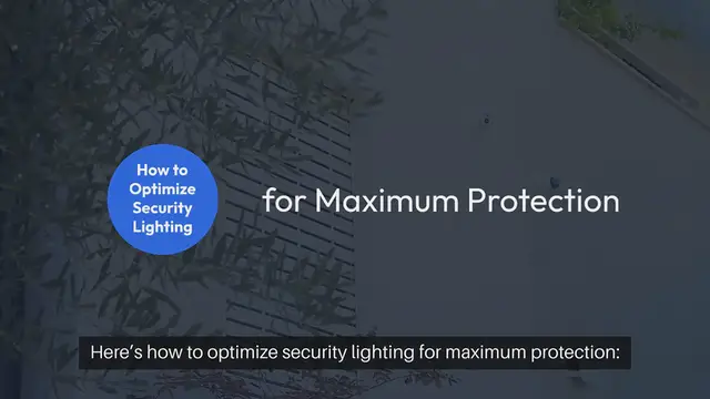 'Video thumbnail for Installing Security Lights Around Your Home'