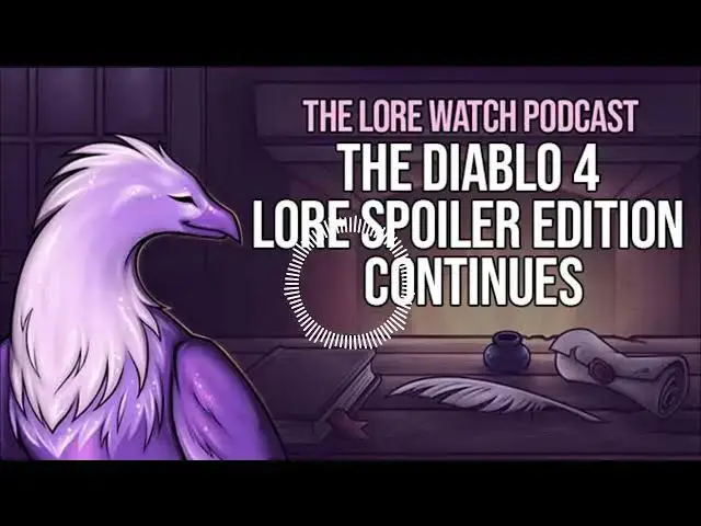 'Video thumbnail for The Diablo 4 lore spoiler edition continues'