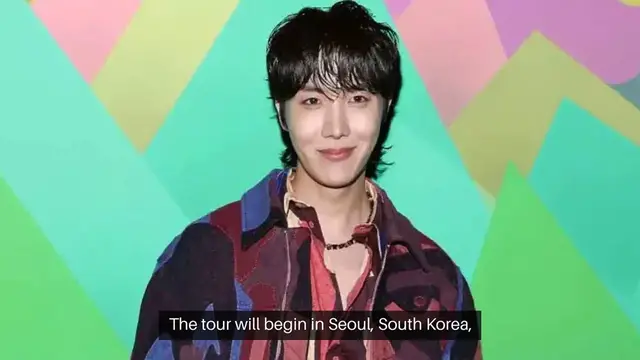 'Video thumbnail for BTS' J Hope first solo tour: Hope on the Stage tour dates revealed'
