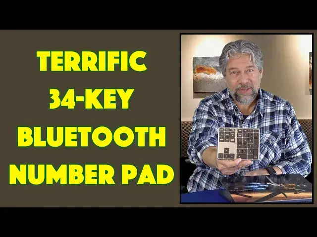 'Video thumbnail for iClever Bluetooth 34-Key Number Pad Keyboard -- REVIEW'