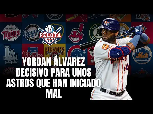 'Video thumbnail for Yordan Álvarez decisivo para unos Astros que han iniciado mal'