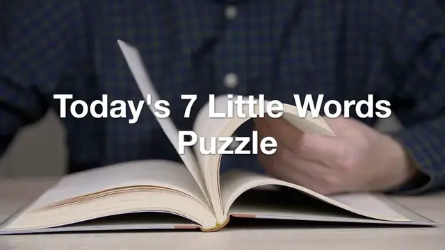'Video thumbnail for 7 Little Words Today's Answers Revealed'