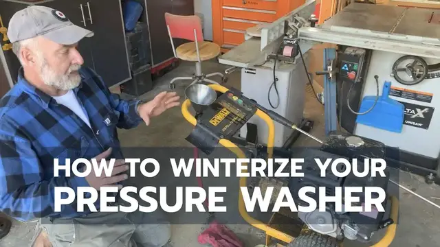 'Video thumbnail for How to Winterize a Pressure Washer FAST'