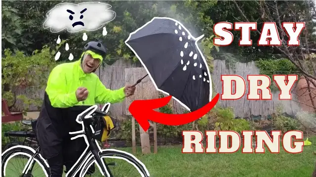 'Video thumbnail for How I Stay Dry When Bike Commuting In The Rain'