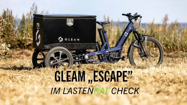 'Video thumbnail for Das Maxi-Cargobike: Der GLEAM Escape Test'