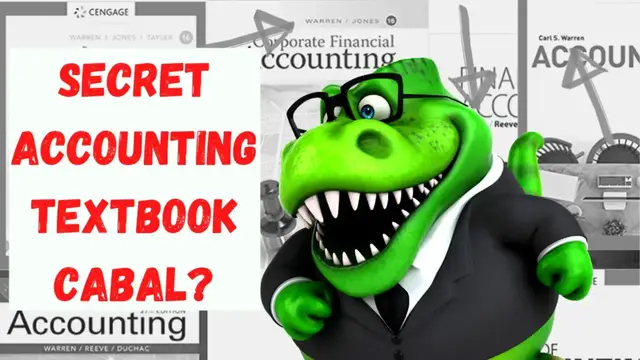 'Video thumbnail for Secret Accounting Textbook Cabal? | Accounting How To | How to Pass Accounting Class'