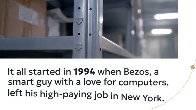 'Video thumbnail for How Jeff Bezos Built Amazon into a Global E-Commerce Empire: From Garage to Giant'
