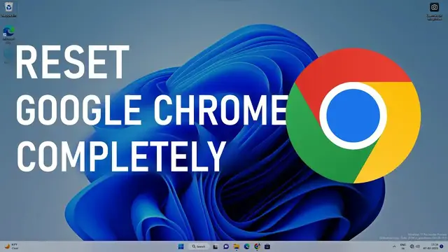 'Video thumbnail for Fully Reset Google Chrome Without Reinstall on Windows 11/10'