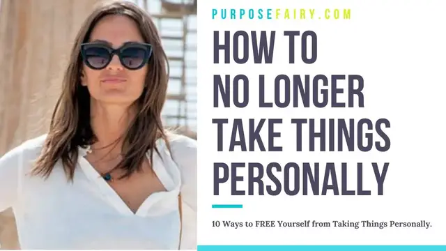 'Video thumbnail for How to No Longer Take Things Personally'